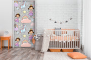 Happy Fairtail Anime Self Adhesive Sticker For Door