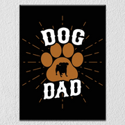 Dog Dad Wall Art