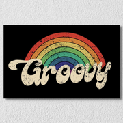 Groovy Rainbow Wall Art