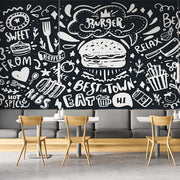 Burger Art Customize Wallpaper
