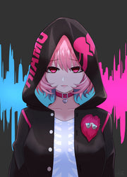 Riamu Yumemi Anime Self Adhesive Sticker For Refrigerator