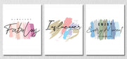 Fabulous Influencer Wall Art, Set Of 3