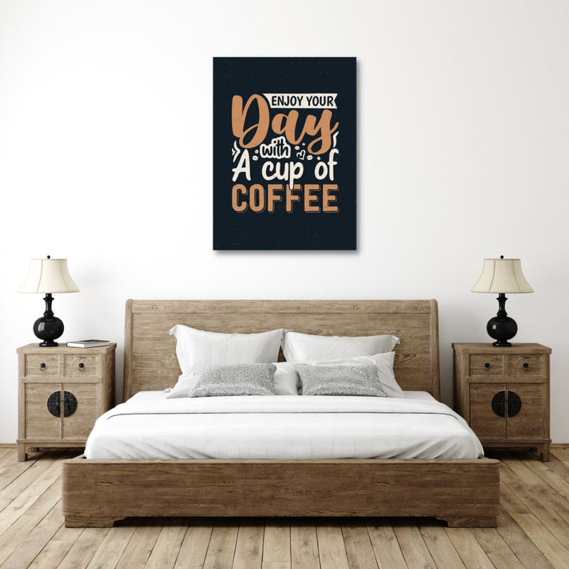 Coffee Lovers Quote Wall Art