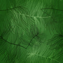 Green Shaded Leafs Design Self Adhesive Sticker For Cabinet