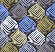 Colourful Shaded leafs Art Self Adhesive Sticker For Table