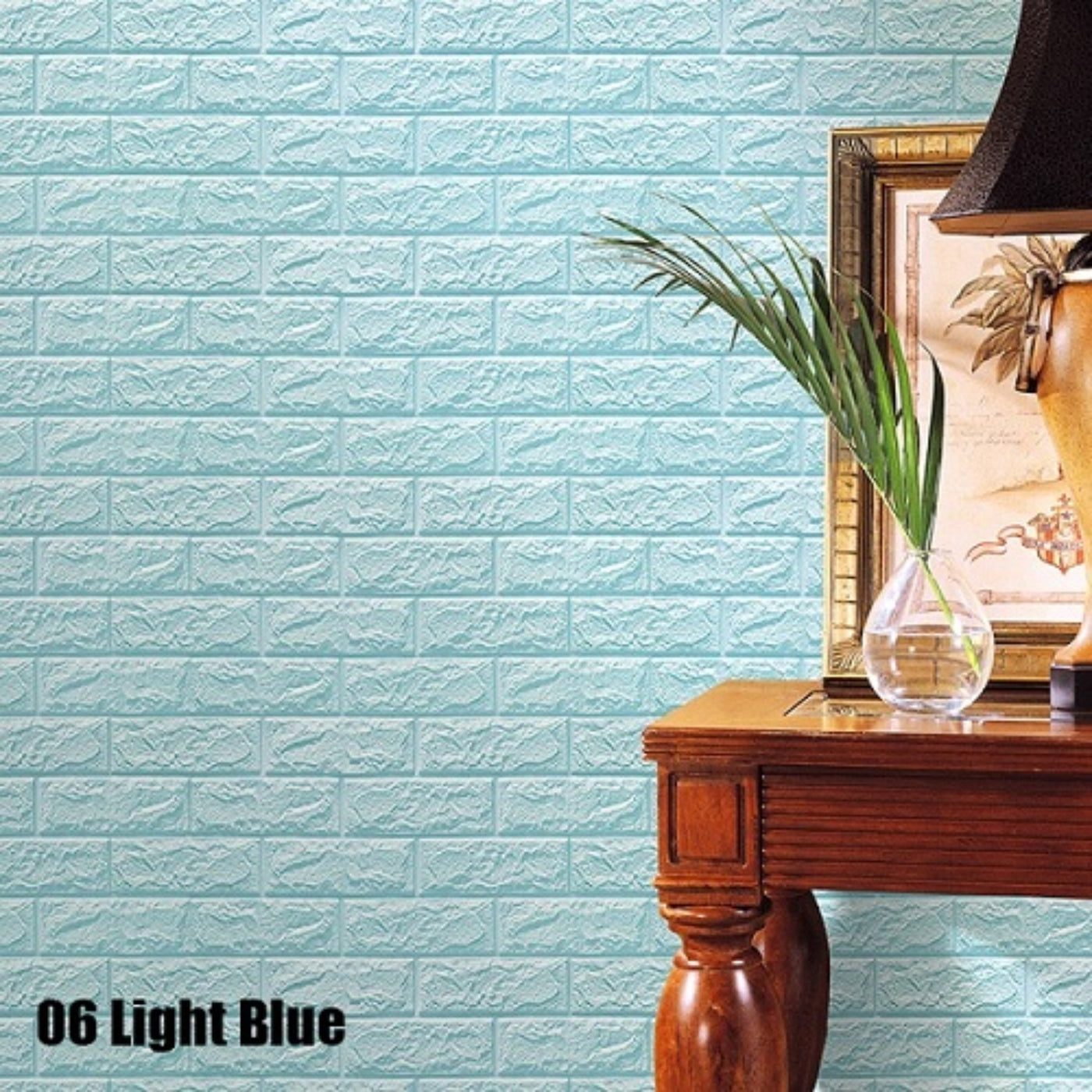 Sky Blue 3D Foam Panel