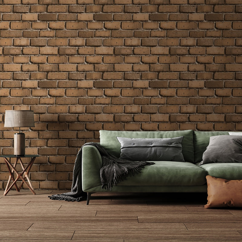 Adhya Brick Pattern Wallpaper