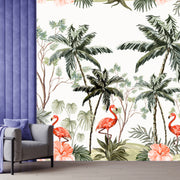 Flamingo Tree Wallpaper