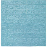 Sky Blue 3D Foam Panel