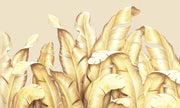 3D Leaf Customized Wallpaper
