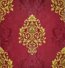 Castle Seamless Damask Wallpaper