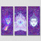 Psychedelic Buddha Enlightenment, Set Of 3