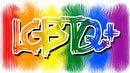 LGBTQ Graphic Logo Self Adhesive Sticker Poster