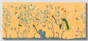 Peacock Birds Tree Landscape Art