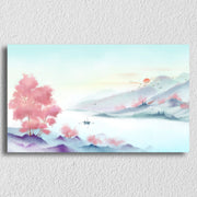 Blue Abstract Scenery