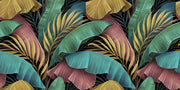 Colourful Leaves Customize Wallpaper