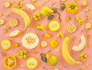 Yellow Fruits On Table Customize Wallpaper
