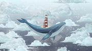 Nursery ocean world fish kids wallpaper