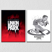 Linkin Park Band wall Art, Set Of 3