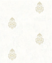 Las Vegas Small damask pattern Wallpaper