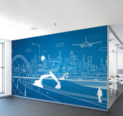 Line Drawing Architecture Wallpaper