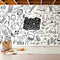 School Elemen Doodle Wallpaper