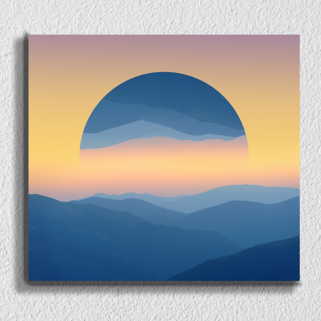 Sunset And Sunrise Wall Art 12