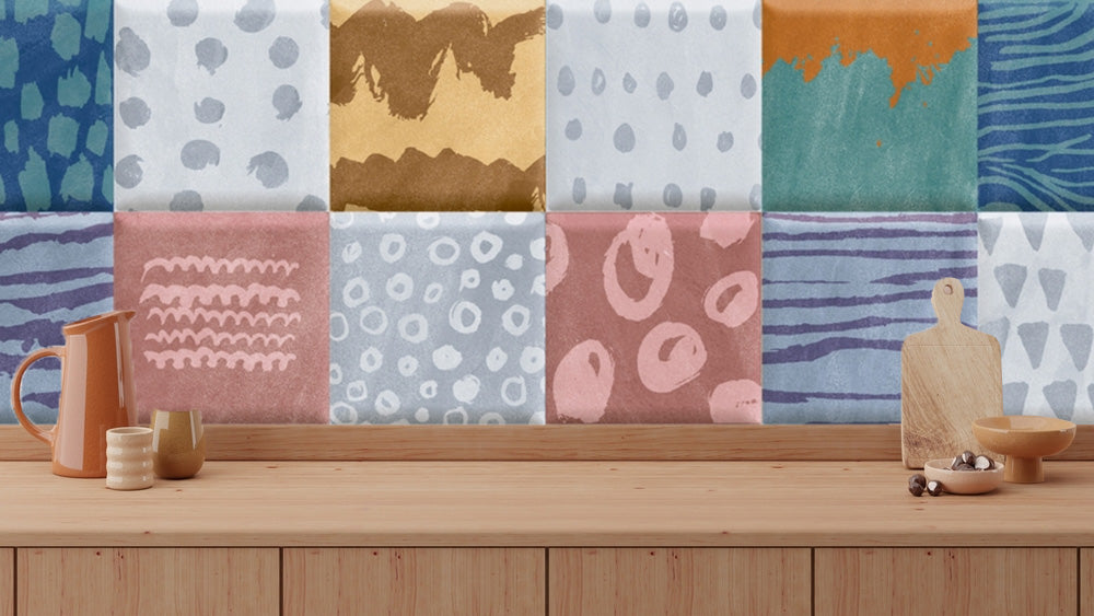 Kitchen Tiles Customised Wallpaper