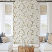 Las Vegas Floral bed Wallpaper