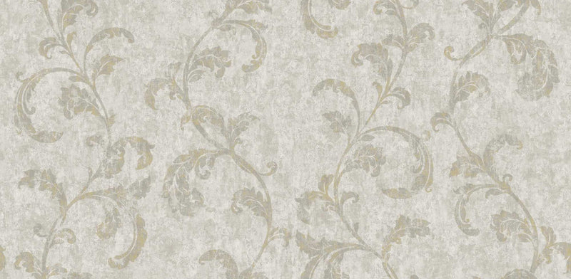 Veluce Faded leaf pattern Wallpaper