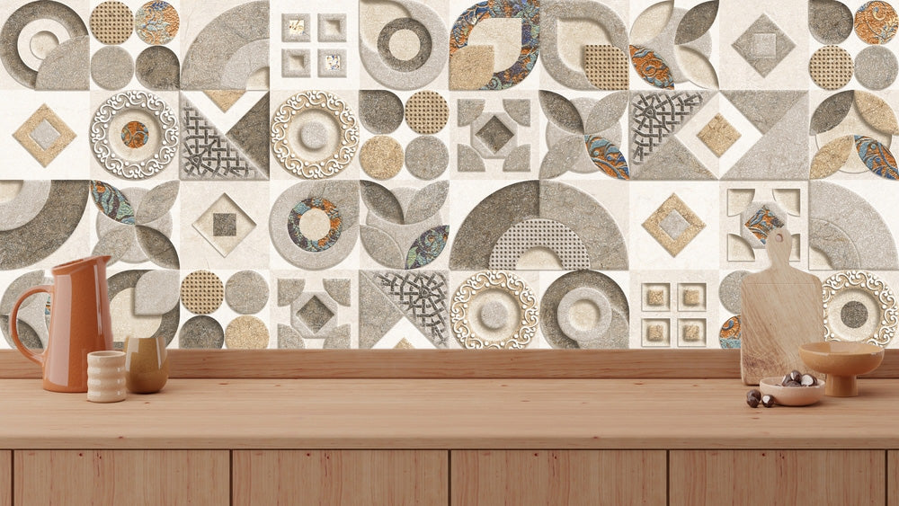 Kitchen Tiles Customised Wallpaper