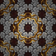 Mandala Art Pattern Self Adhesive Sticker For Table