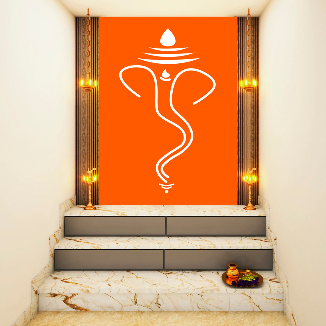 Ganpati Imprint Sticker