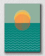 Sunset And Sunrise Wall Art 6