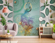 Peacock Mandala Art Beautiful Wallpaper