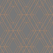 Omega Metro Diamond Geometric Wallpaper
