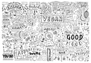 Good Mood Vegan Customize Wallpaper