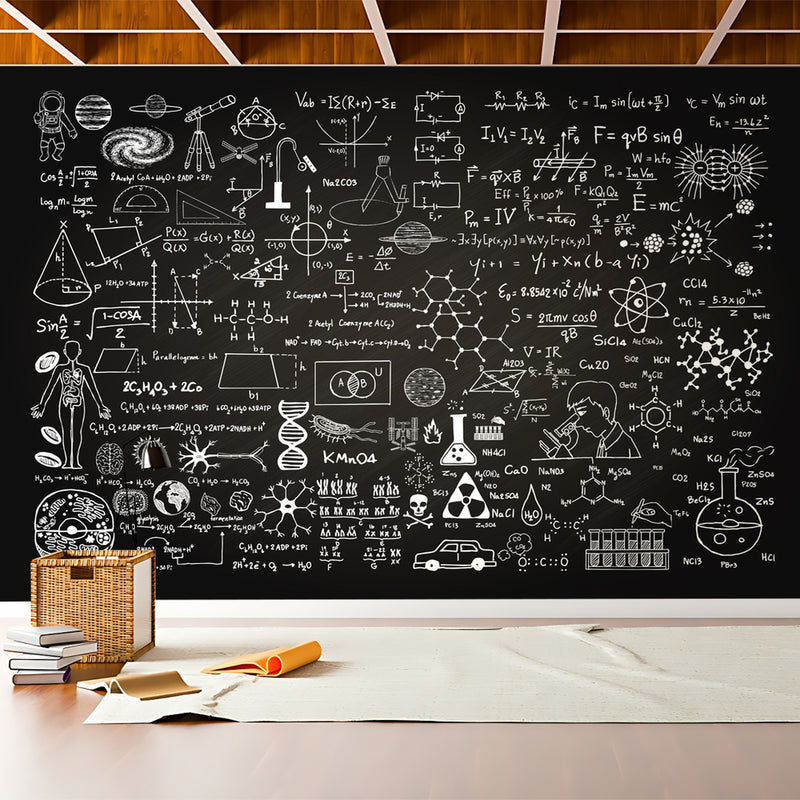 Science Chalkboard Wallpaper