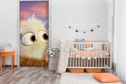 Cute Angry Bird Anime Self Adhesive Sticker For Door