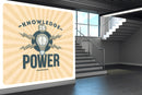 Knowledge Is Power Bulb Wallpaper