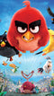 Angry Bird Animation Self Adhesive Sticker For Door