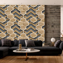 Honeycomb tile Customised Wallpaper