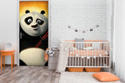 Kung Fu Panda Anime Self Adhesive Sticker For Door
