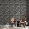 Lakshadweep Grey Brick Wallpaper
