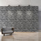 Mammmoth Grey Brick Wallpaper