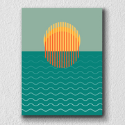Sunset And Sunrise Wall Art 6
