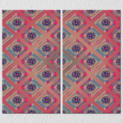 Vintage Indian Pattern, Set Of 2
