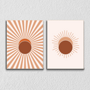 Sunset And Sunrise Wall Art 3, Set Of 2