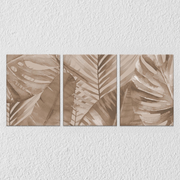Grey Tropical, Set Of 3