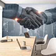 Modern Partnership Wallpaper
